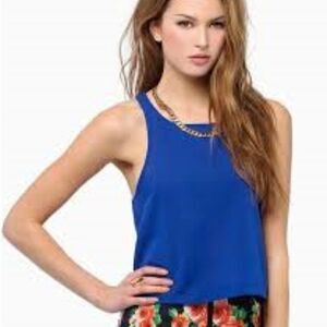 🌻Lovely Blue Tobi Tank